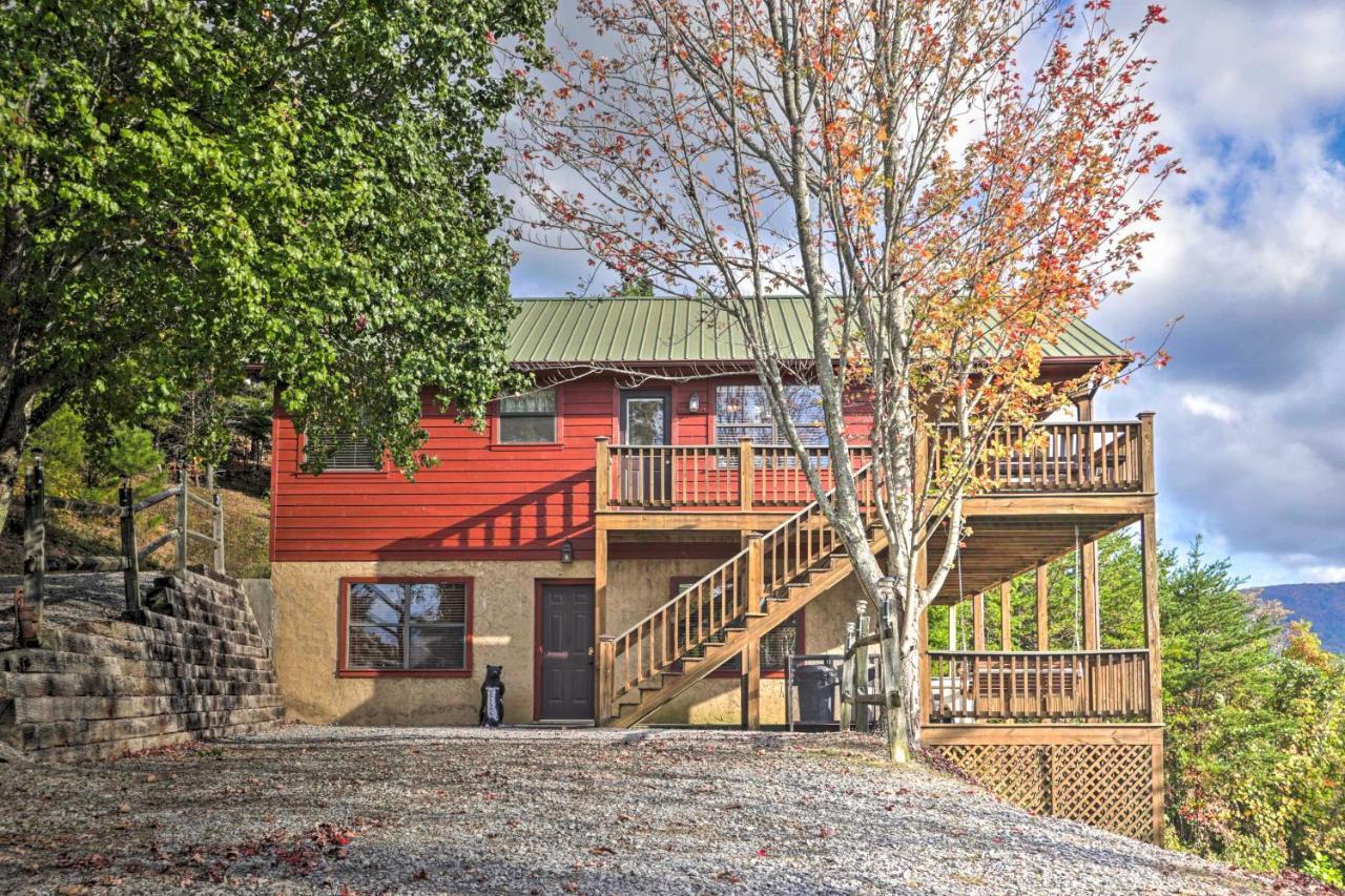 Smoky Mountain Retreat With Hot Tub, Arcade Games Villa Pigeon Forge Luaran gambar